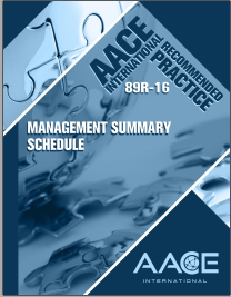 Adroit’s Principal Consultant, A Primary Author of AACE Recommended Practice 89R-16 Management Summary Schedule